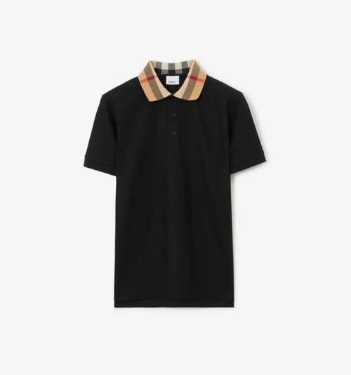 Berry black polo