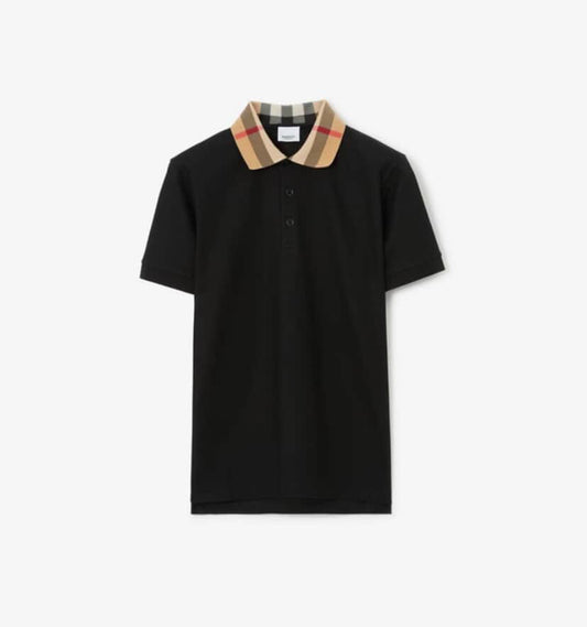 Berry black polo