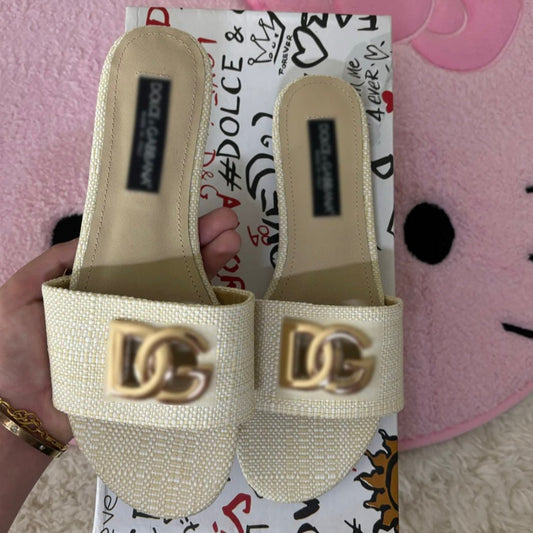 D/G sandals cream